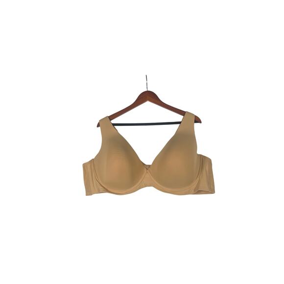 Catherines Other - Catherines Intimates Womens Bra Beige 54C Plus Sz Full Coverage Underwire Lined